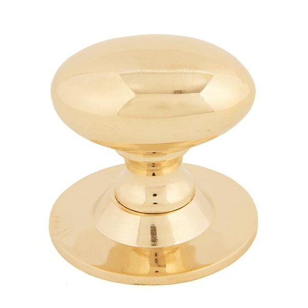 Polished Brass Oval Cabinet Knob 40mm | 83879