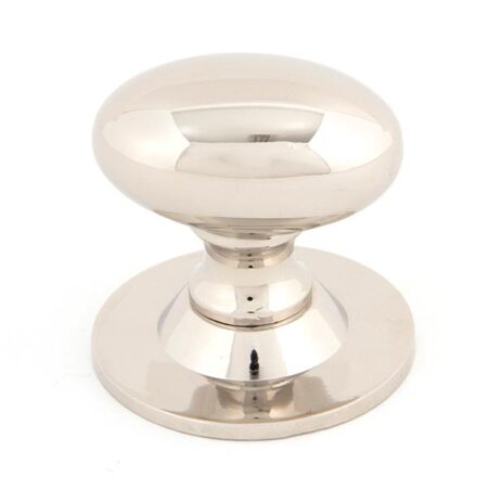 Polished Nickel Oval Cabinet Knob 40mm | 83880