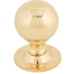 Polished Brass Ball Cabinet Knob 39mm | 83881