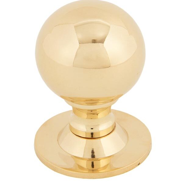 Polished Brass Ball Cabinet Knob 39mm | 83881