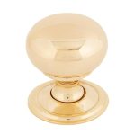 Polished Brass Mushroom Cabinet Knob 32mm | 83883