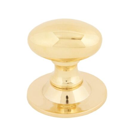 Polished Brass Oval Cabinet Knob 33mm | 83885