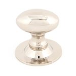 Polished Nickel Oval Cabinet Knob 33mm | 83886