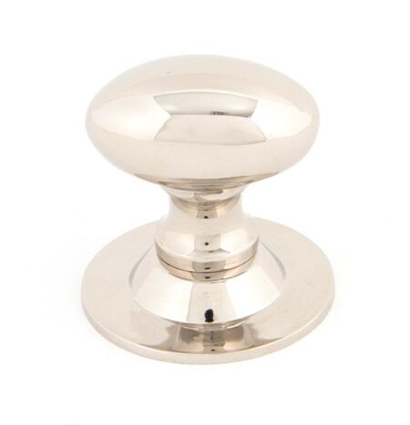 Polished Nickel Oval Cabinet Knob 33mm | 83886