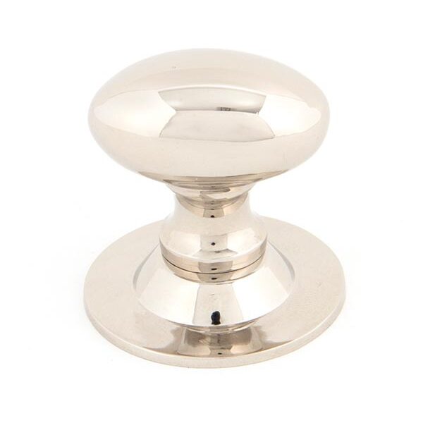 Polished Nickel Oval Cabinet Knob 33mm | 83886
