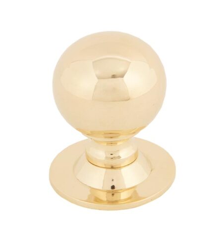 Polished Brass Ball Cabinet Knob 31mm | 83887
