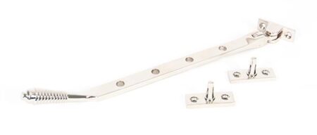 From the Anvil Reeded Stay - Polished Nickel