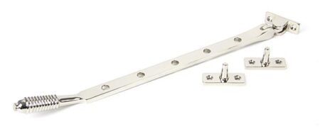 From the Anvil Reeded Stay - Polished Nickel