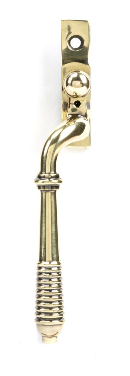 Aged Brass Reeded Espag - LH | 83913