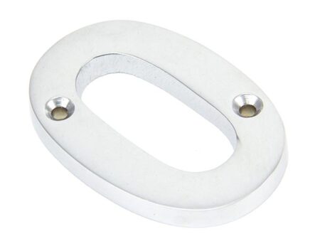 Satin Chrome Numeral 0 | 83920