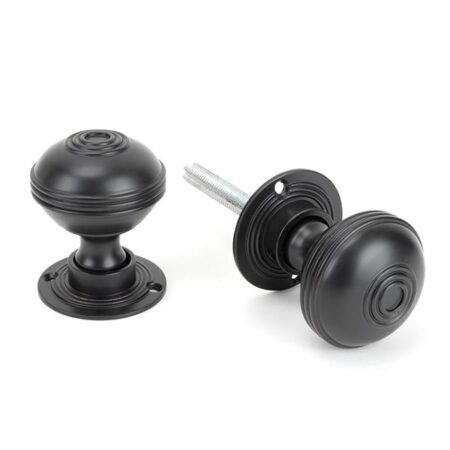 Aged Bronze 50mm Prestbury Mortice/Rim Knob Set | 83945