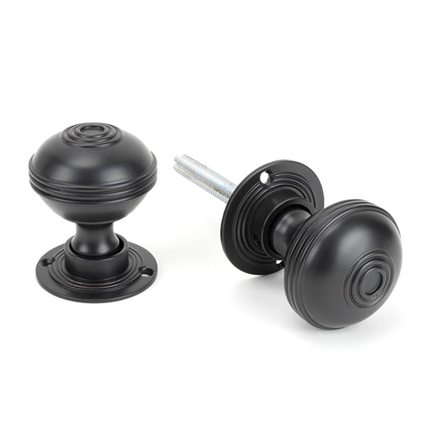 Aged Bronze 50mm Prestbury Mortice/Rim Knob Set | 83945