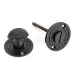Aged Bronze Round Bathroom Thumbturn | 83958