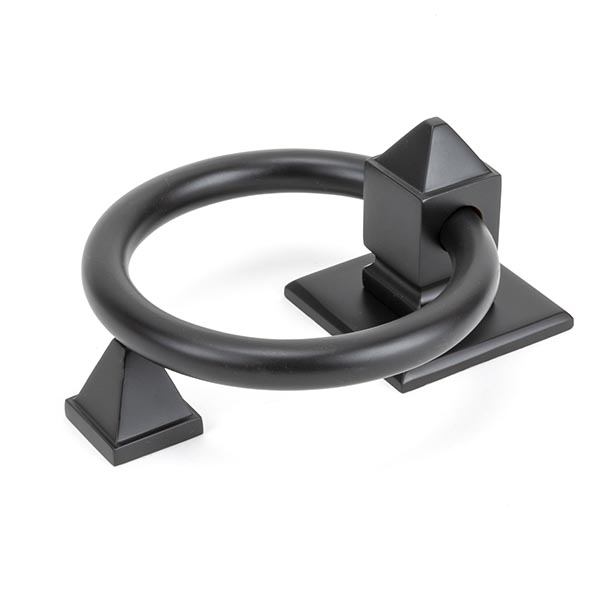 Aged Bronze Ring Door Knocker | 83960