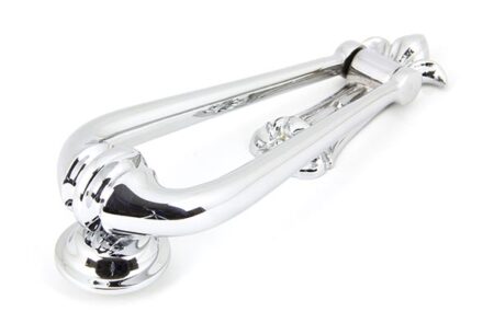 Polished Chrome Loop Door Knocker | 90018
