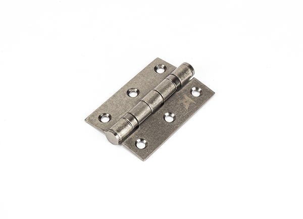 Pewter 3" Ball Bearing Butt Hinge (Pair) ss | 90026