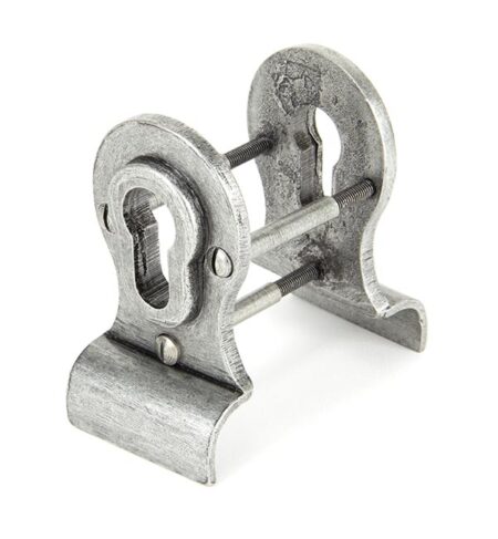 Pewter 50mm Euro Door Pull (Back to Back fixings) | 90040