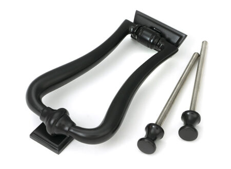 Aged Bronze Slimline Art Deco Door Knocker | 90041