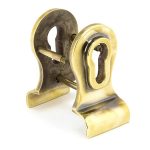 Aged Brass 50mm Euro Door Pull (Back to Back fixings) | 90065