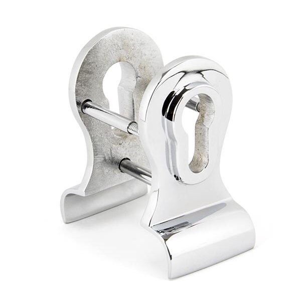 Polished Chrome 50mm Euro Door Pull (Back to Back fixings) | 90066