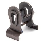 Aged Bronze 50mm Euro Door Pull (Back to Back fixings) | 90067