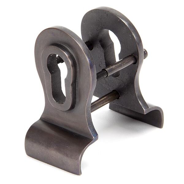 Aged Bronze 50mm Euro Door Pull (Back to Back fixings) | 90067
