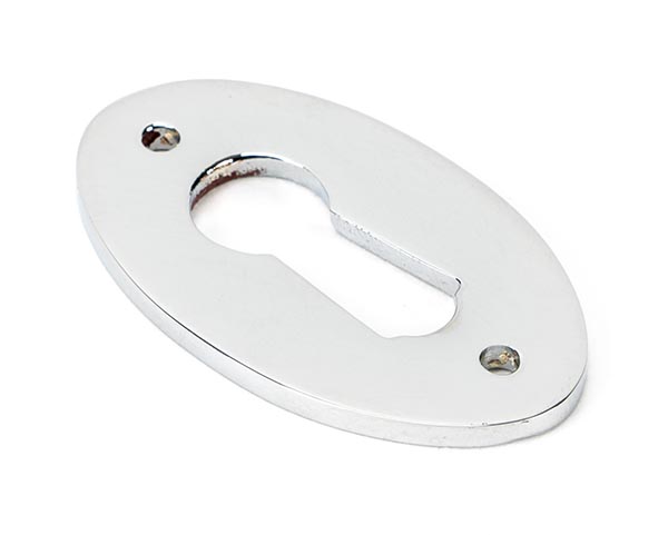 Polished Chrome Oval Escutcheon | 90280