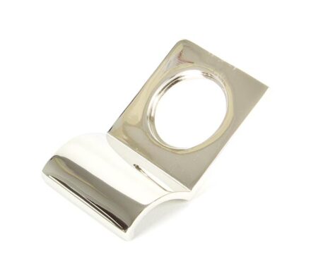 From the Anvil Polished Nickel Rim Cylinder Pull