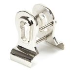 Polished Nickel 50mm Euro Door Pull (Back to Back fixings) | 90282