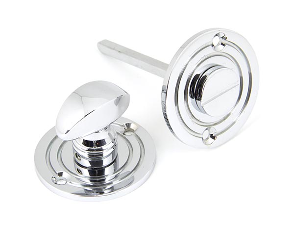 Polished Chrome Round Bathroom Thumbturn | 90284