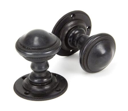 Aged Bronze Brockworth Mortice Knob Set | 90295