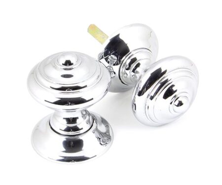 Polished Chrome Elmore Concealed Mortice Knob Set | 90296