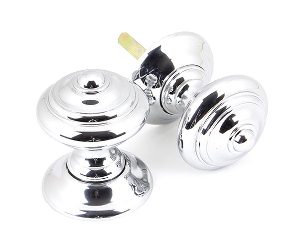 Polished Chrome Elmore Concealed Mortice Knob Set | 90296