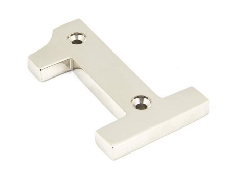 Polished Nickel Numeral 1 | 90311
