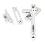 Polished Chrome Locking Reeded Fastener | 90329