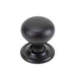 Aged Bronze Mushroom Cabinet Knob 32mm | 90345