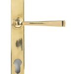 Aged Brass Avon Slimline Lever Espag. Lock Set | 90354
