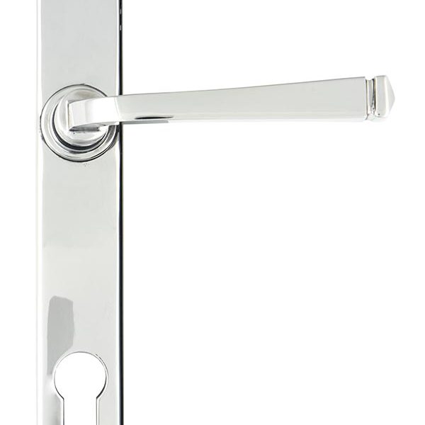 Polished Chrome Avon Slimline Lever Espag. Lock Set | 90355