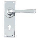 Polished Chrome Avon Lever Lock Set | 90359