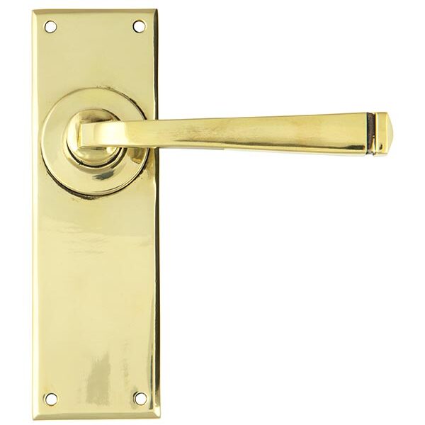 Aged Brass Avon Lever Latch Set | 90362