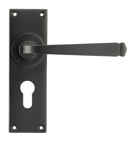 Aged Bronze Avon Lever Euro Lock Set | 90373