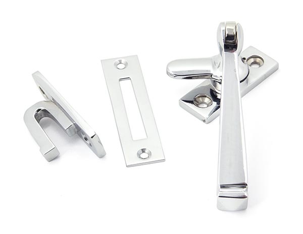Polished Chrome Locking Avon Fastener | 90408