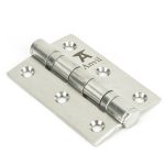 Satin SS (304) 3" Ball Bearing Butt Hinge (pair) | 91038