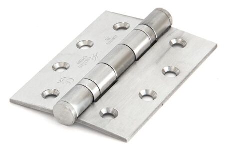 Satin SS (304) 4" Ball Bearing Butt Hinge (pair) F/R | 91039