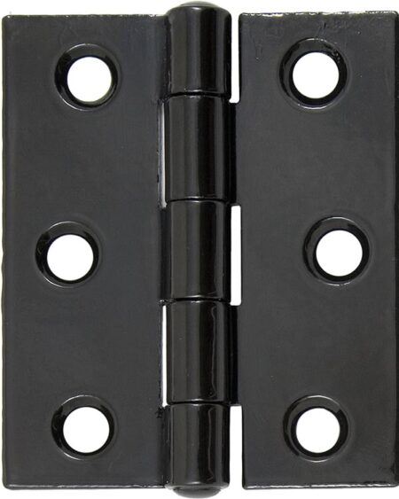Black 3" Butt Hinge (pair) | 91040