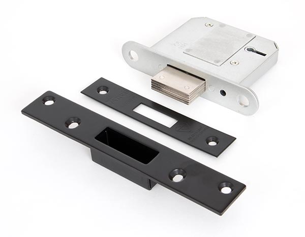 Black 3" 5 Lever BS Dead Lock KA | 91068