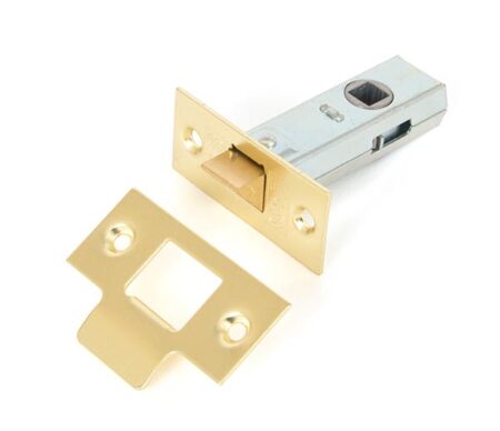 Electro Brassed 2½" Tubular Mortice Latch | 91078