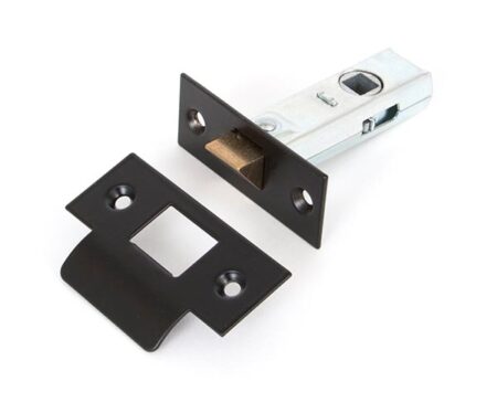 Black 2½" Tubular Mortice Latch | 91079
