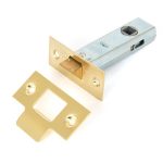 Electro Brassed 3" Tubular Mortice Latch | 91081