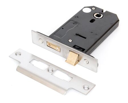 SS 5" Horizontal 3 Lever Sash Lock | 91112